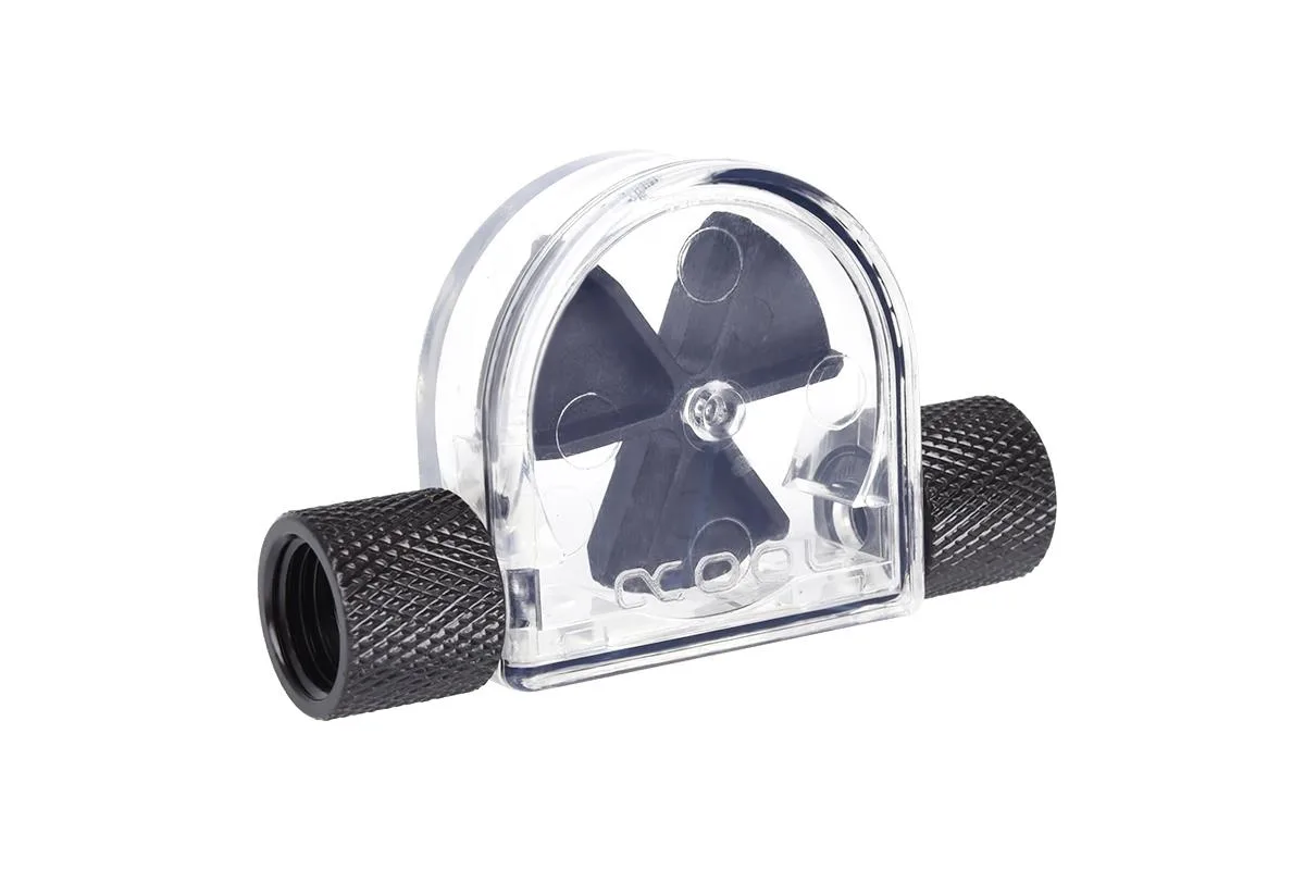 Alphacool Alphacool 17366 Eisfluegel Flow Indicator Black Fins Clear Body chipset cooling — product photo