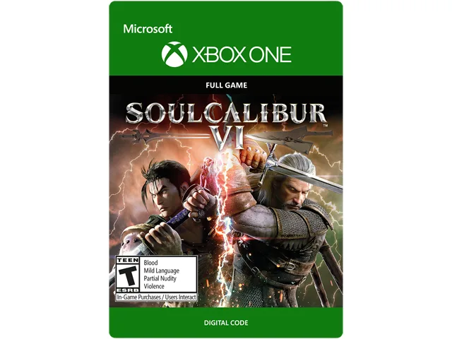 Bandai Namco Entertainment America Inc Bandai Namco Entertainment America Inc G3Q-00543 Soul Calibur VI Standard Edition Xbox One downloadable game — product photo