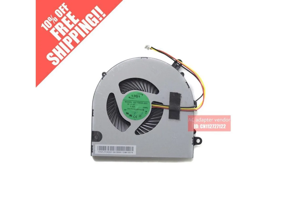 Fans Fans AB7505HX-G03 5V 0.40A laptop fan — product photo