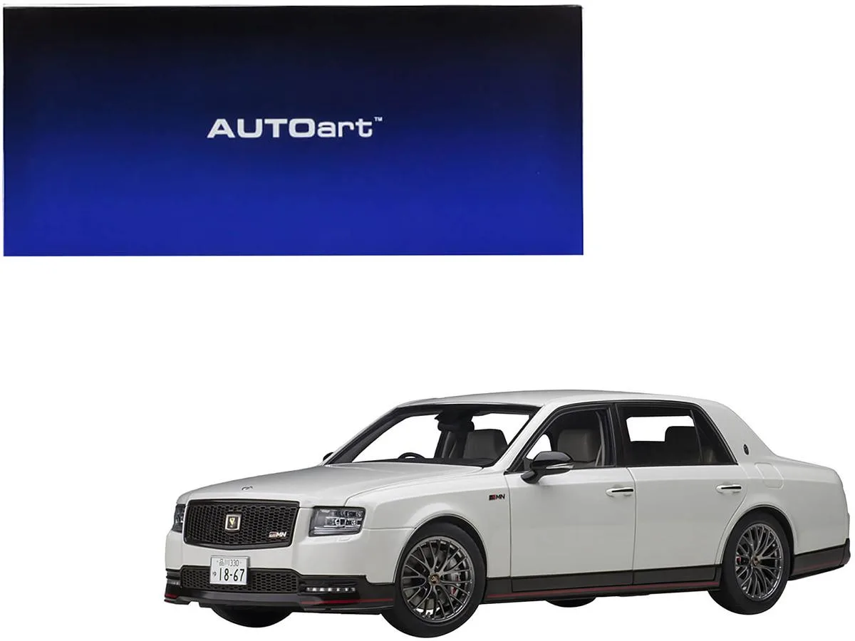 Autoart Autoart Toyota Century GRMN RHD Pearl White 1/18 Vehicle 78764 — product photo