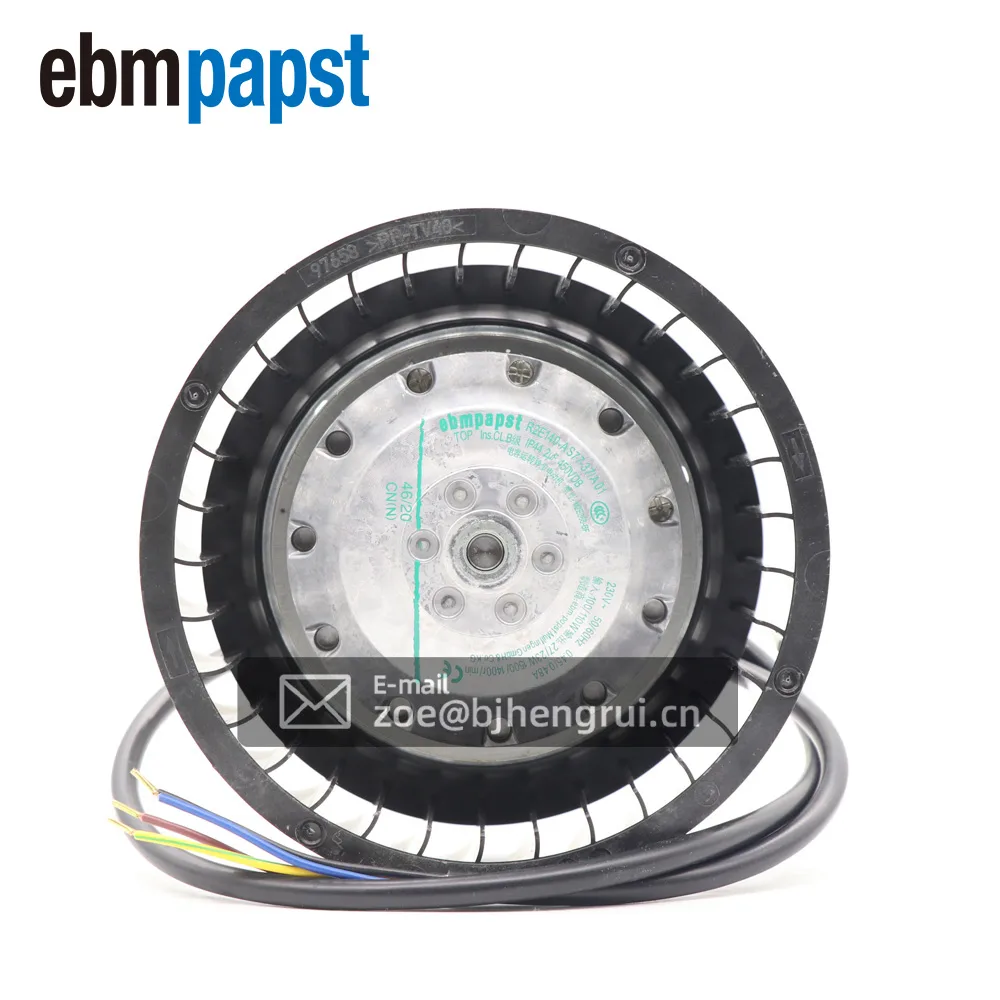 Ebm-Papst Ebm-Papst No.R2E140-AS77-37 230V 140mm industrial cooling fan — product photo
