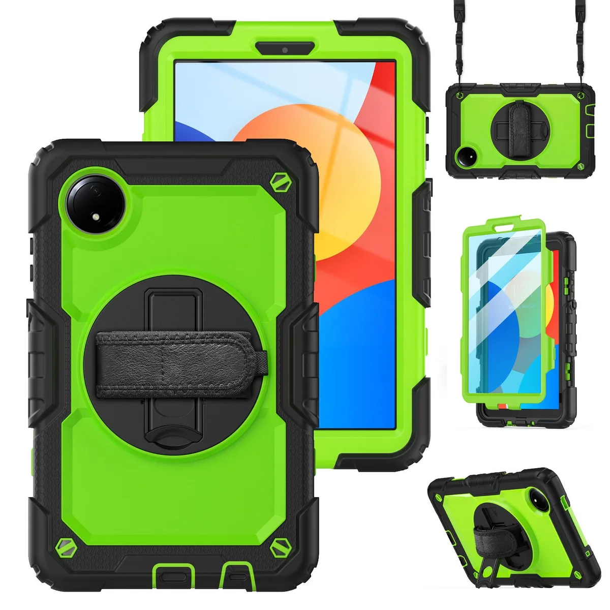 BONAEVER BONAEVER Case for Xiaomi Redmi Pad SE 8.7 inch 2024 Green — product photo