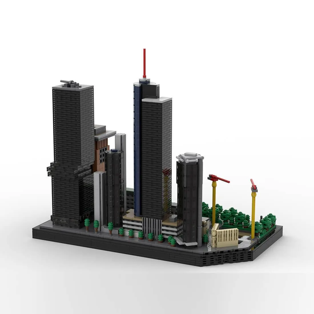 ZITIANYOUBUILD ZITIANYOUBUILD MOC-194839 Module 2 Frankfurt Street Scene 3516PCS — product photo