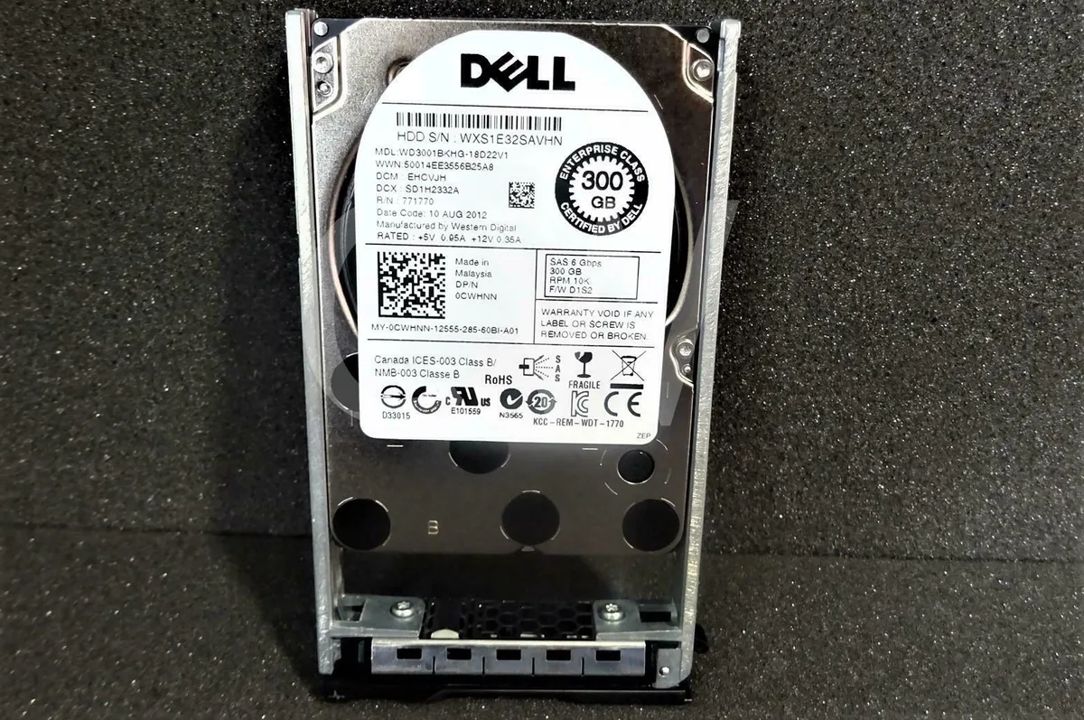 DELL DELL 300GB 10000RPM 2.5" SAS Internal Hard Drive — product photo