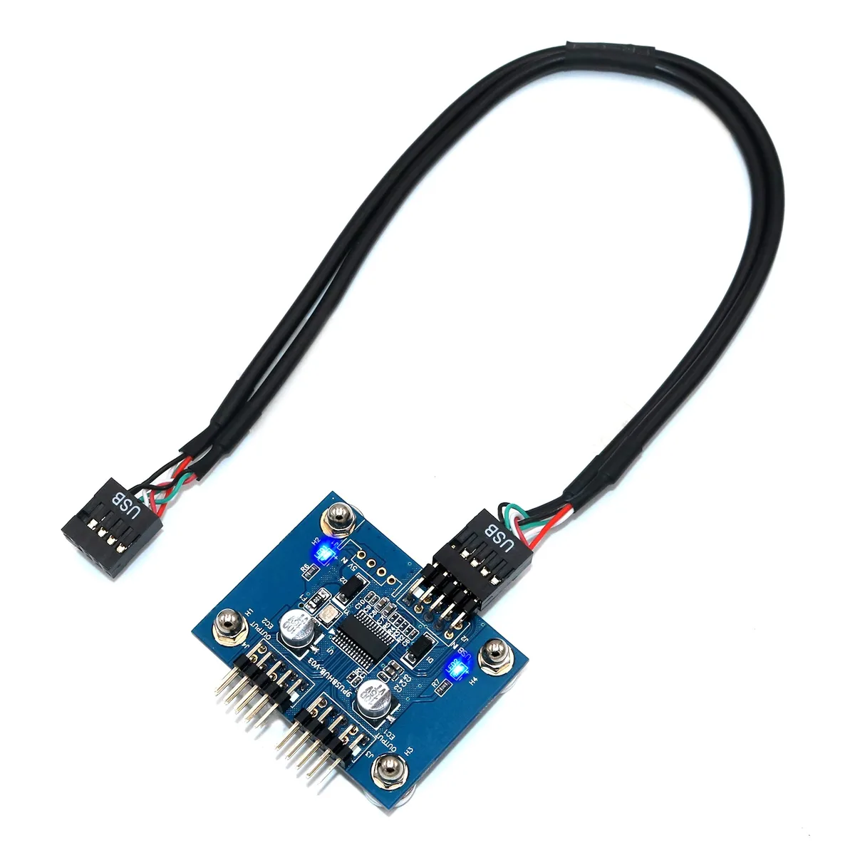 Misskit Misskit USB 2.0 9-pin Header 1-to-2 Splitter 30cm Cable — product photo