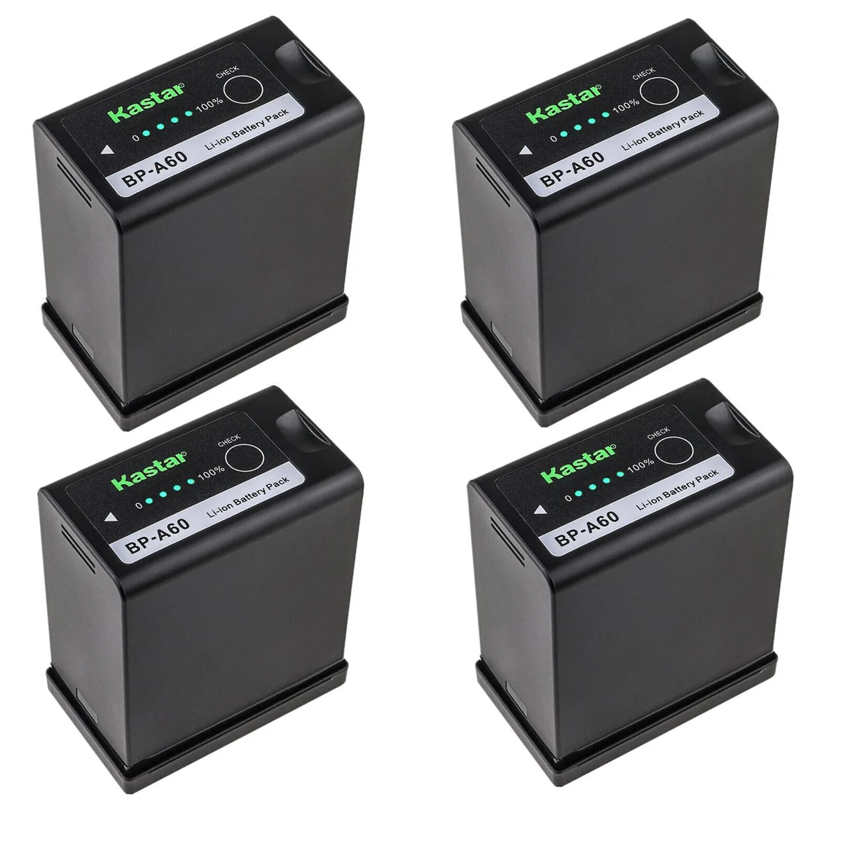 Kastar Kastar BP-A60 4-Pack 14.4V 6800mAh camera battery — product photo