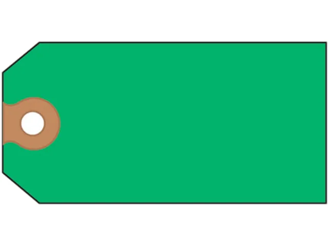 Avery Avery 12365 Unstrung Shipping Tags Paper Green 1000/Box — product photo