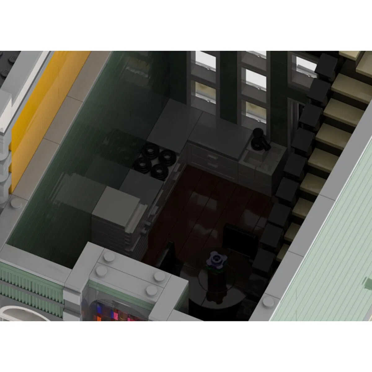 ZITIANYOUBUILD ZITIANYOUBUILD C4311 Modular Home Building Set 2407 Parts — product photo