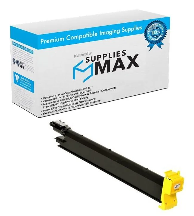 SuppliesMax SuppliesMax Yellow Toner Cartridge 12000 Pages TN-210Y 8938-506 — product photo
