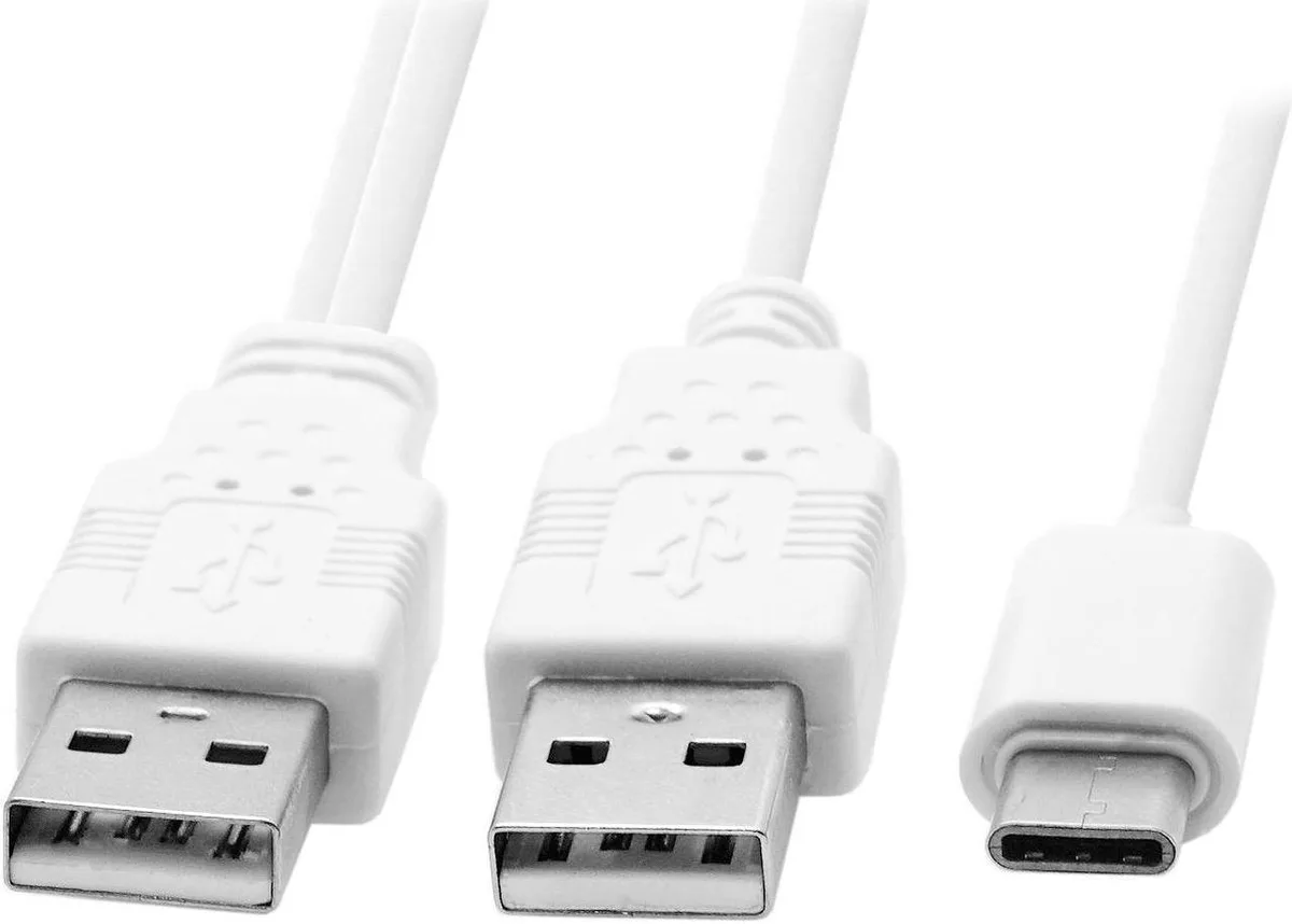 Vszerda Vszerda USB 3.1 Type-C to Dual USB-A Male Y Cable 60cm — product photo