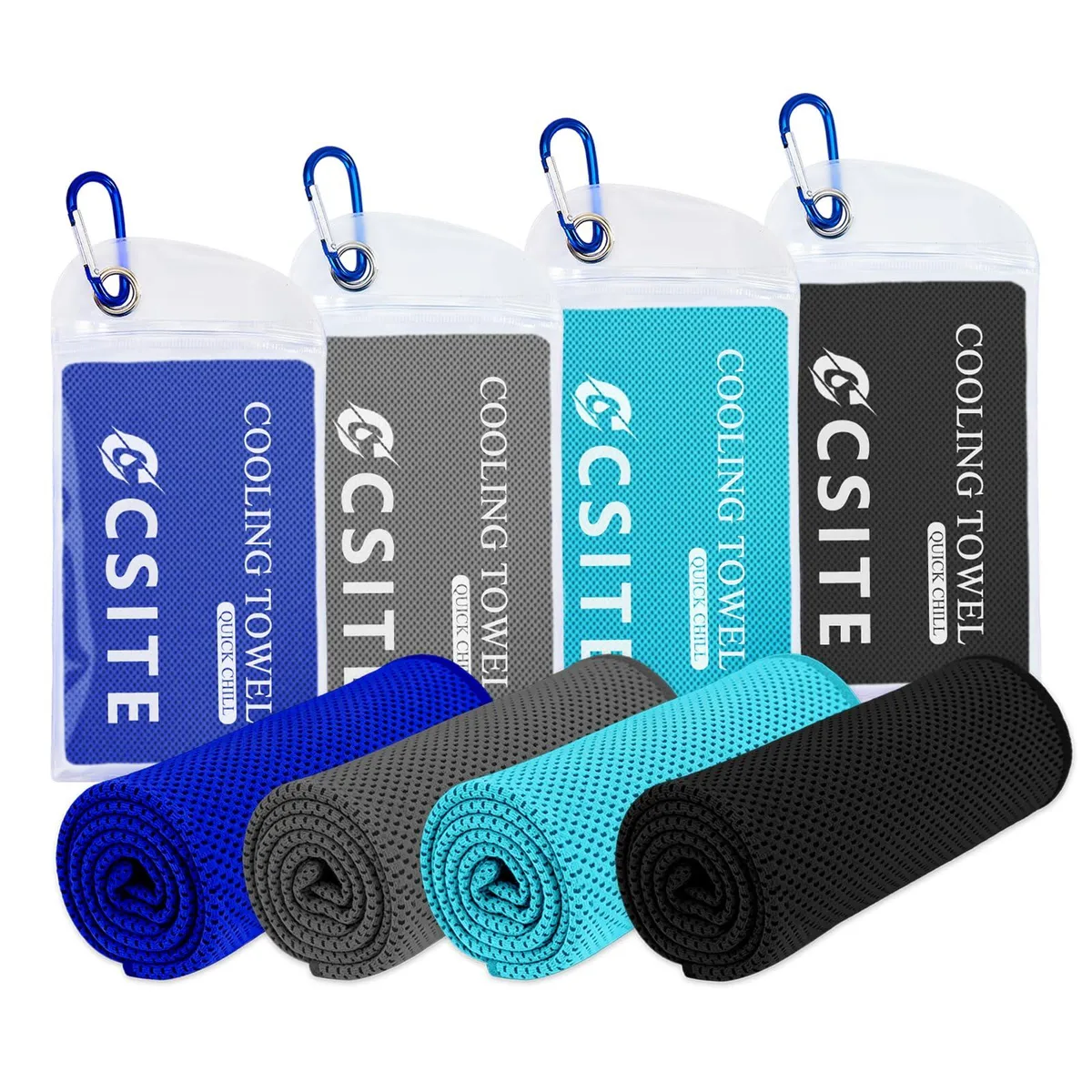  CSITE Cooling Towels 4 Pack 47"x12" Sporting Kansas City — product photo