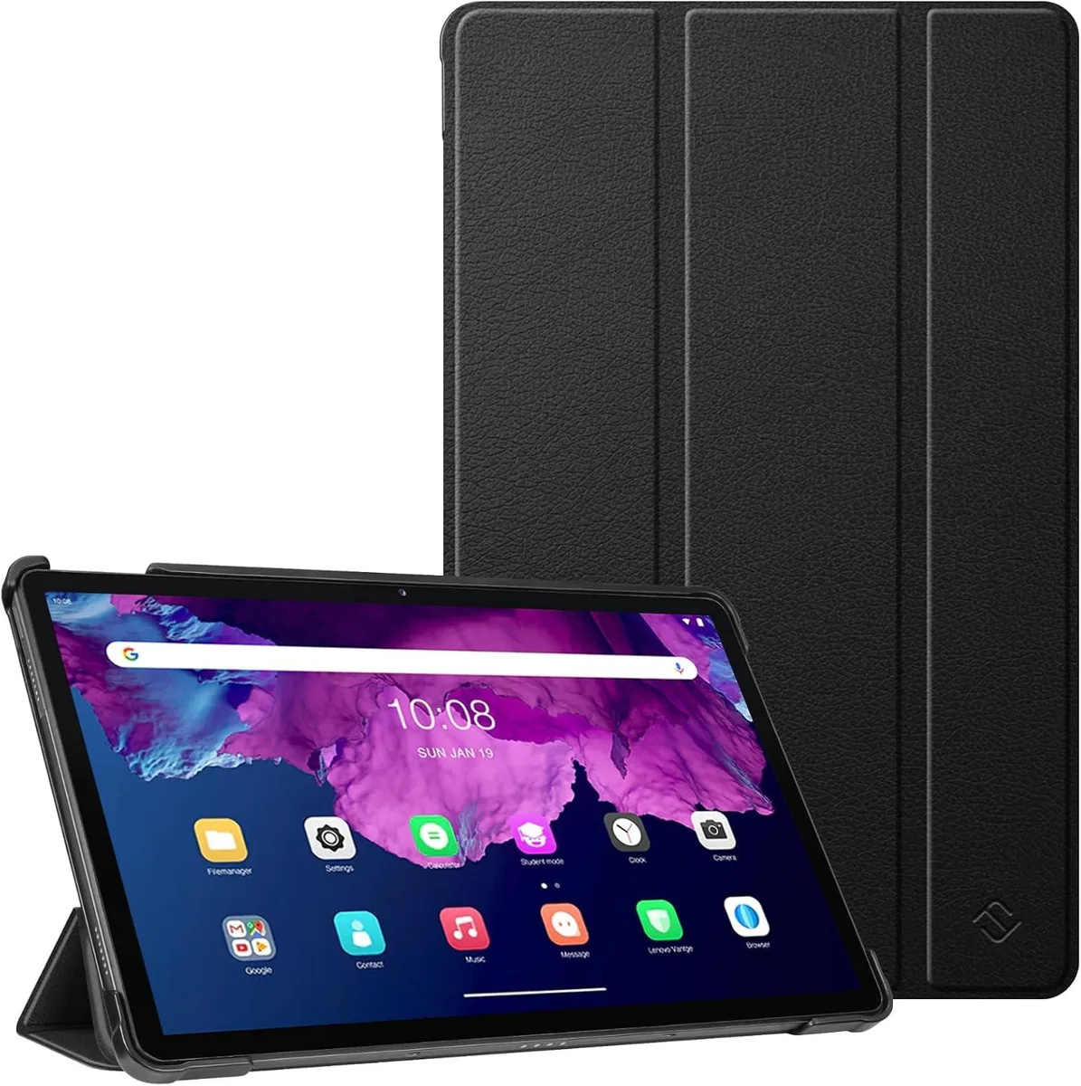 Kootion Kootion Laptop Case for Lenovo Tab P11 Plus 2021 TB-J616F/J616X Black — product photo