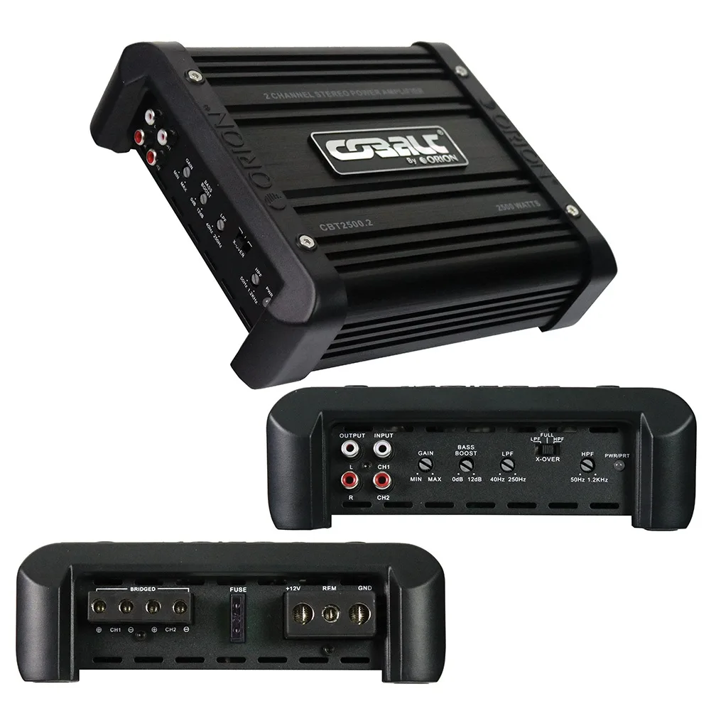 Orion Orion CBT2500.2 Cobalt 2-Channel Car Amplifier 2500W Max — product photo