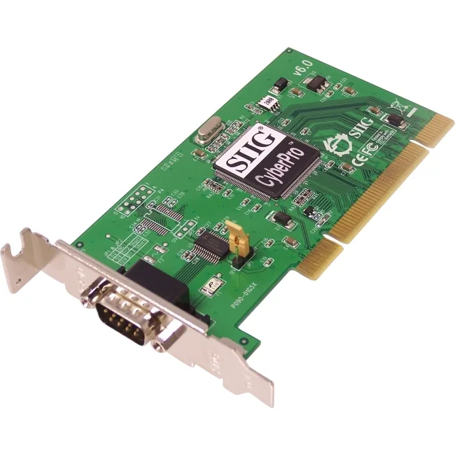 SIIG, Inc SIIG, Inc LP-P10011-S6 Low Profile PCI Serial Port Expansion Card 16550 230 Kbps — product photo