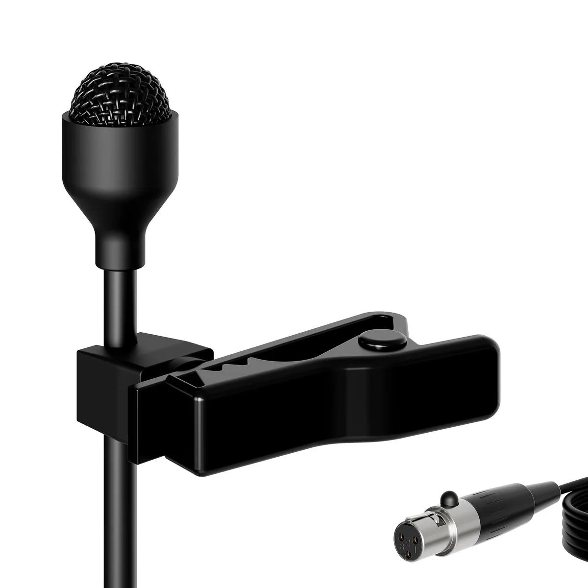  JK MIC-J 044 Lavalier Microphone Mini XLR TA3F — product photo