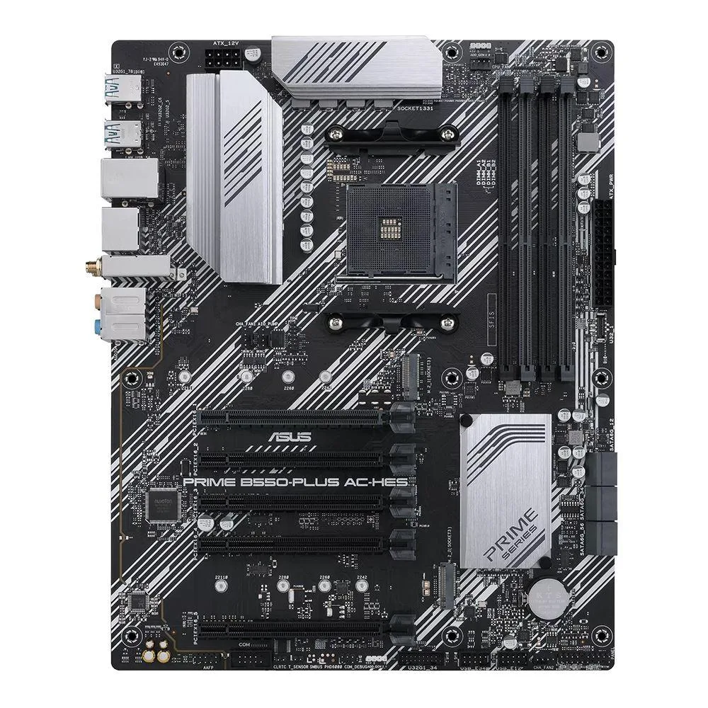 ASUS ASUS PRIME B550-PLUS AC AMD motherboard — product photo