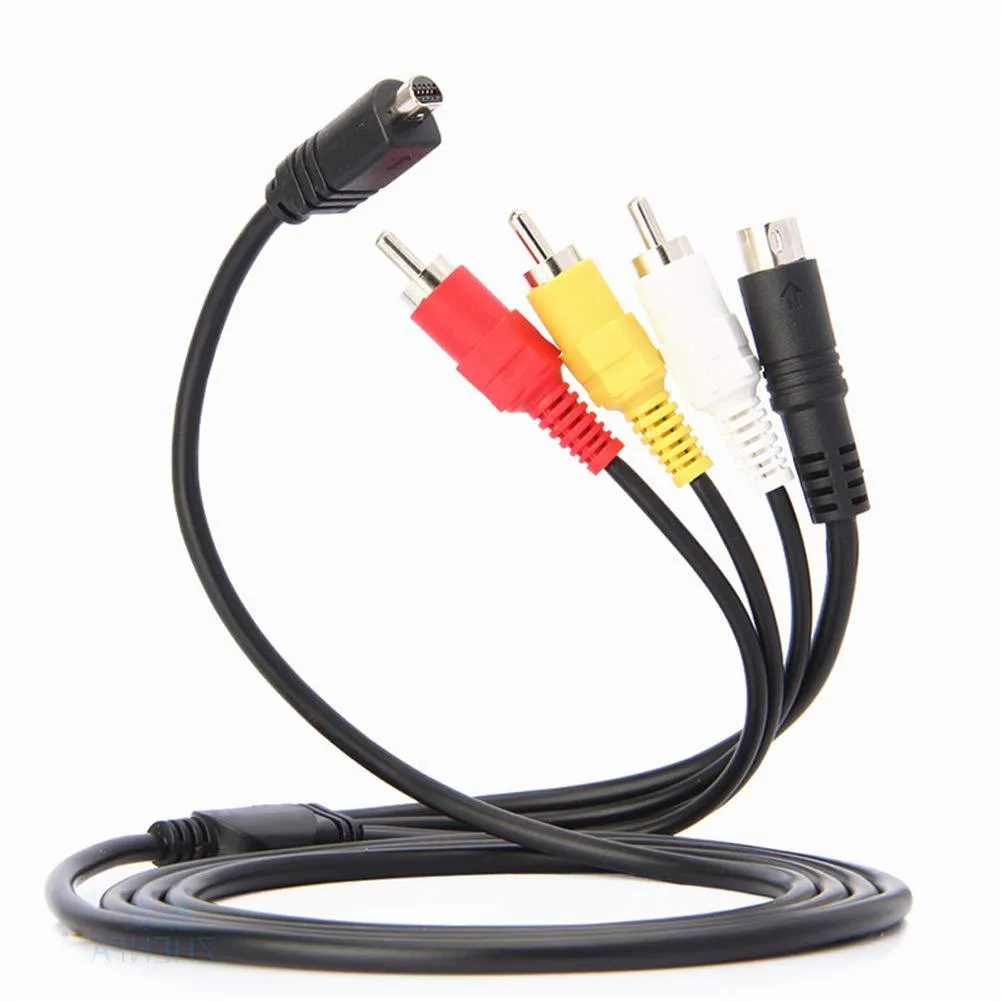 LEAGY VMC-15MR2 10-Pin to RCA S-Video Cable 5 Feet — product photo