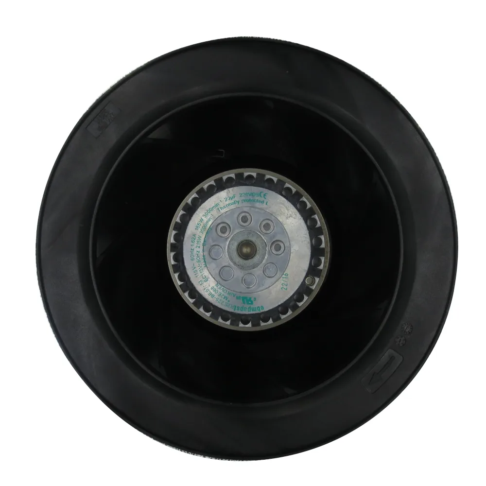 Fans Fans R2E225-BE51-13 Centrifugal Fan 225mm AC115V 185/215W — product photo