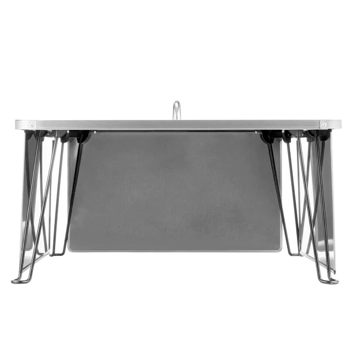 VEVOR VEVOR Fire Pit Heat Deflector 25.4x25.4x14.6in Square 430 Stainless Steel — product photo