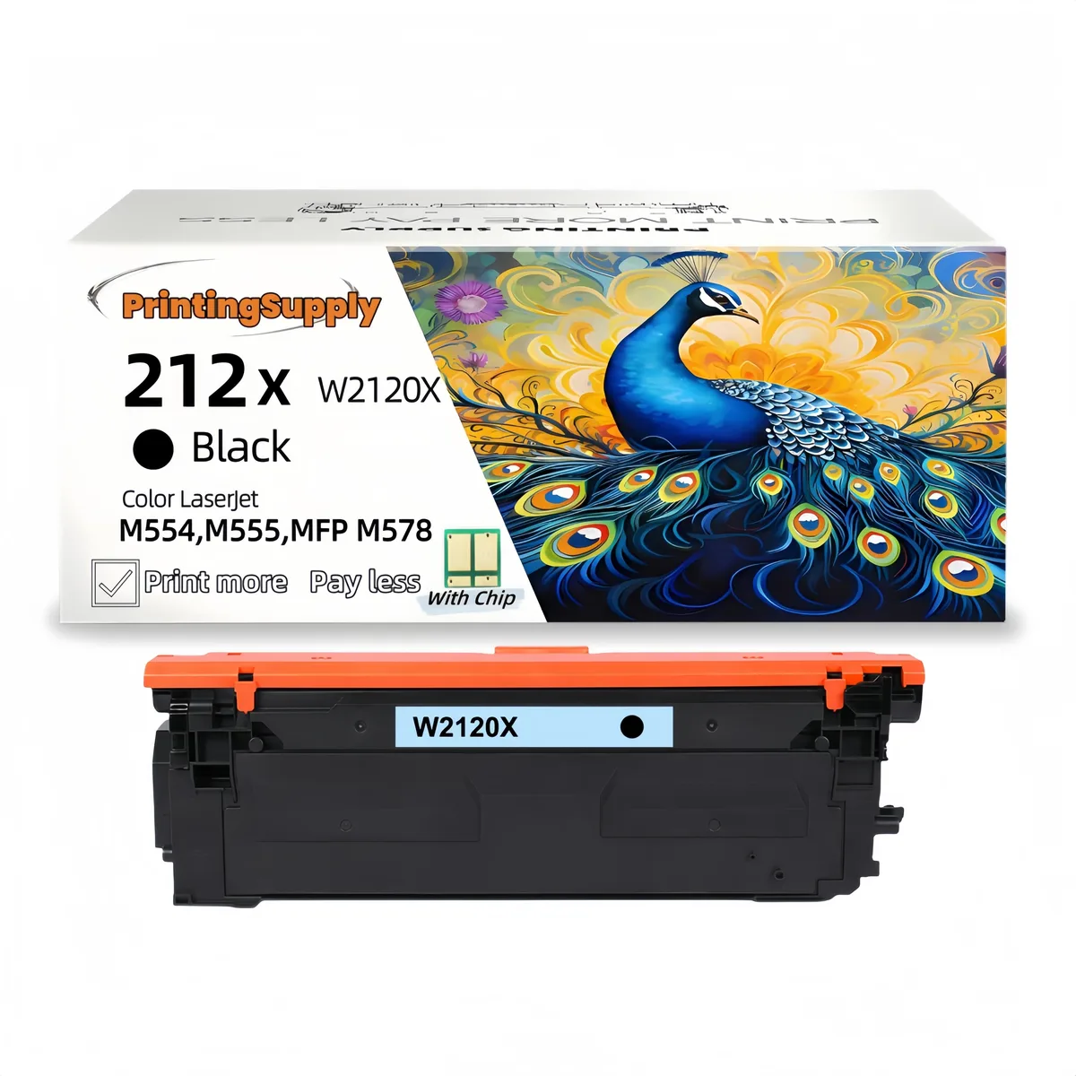 Ninestar Technology Ninestar Technology 212X High-Yield Black Toner Cartridge (With Chip) — product photo