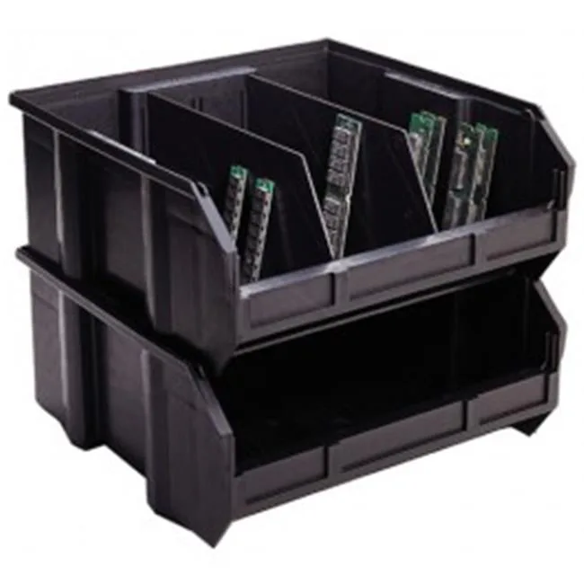 Quantum Storage Systems Quantum Storage Systems DUS230CO Plastic Divider Black 10 1/4 in L 4 3/4 in H — product photo