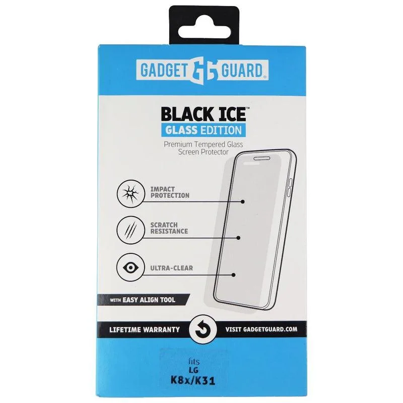 Invisible Gadget Guard Invisible Gadget Guard Black Ice Tempered Glass Screen Protector for LG K8x and K31 — product photo