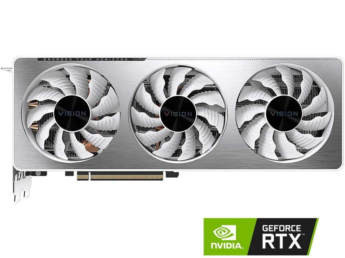GIGABYTE GIGABYTE Vision GeForce RTX 3070 8GB GDDR6 graphics card — product photo