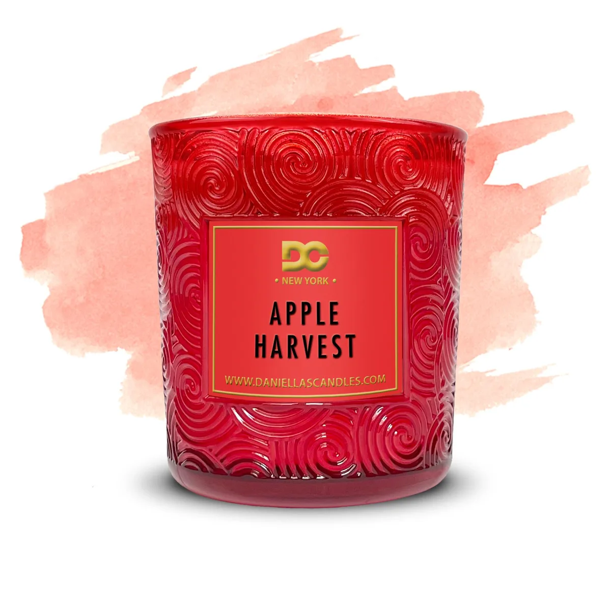Daniella's Candles Collection Daniella's Candles Collection Apple Harvest Classy Candle 3x3 home accent — product photo