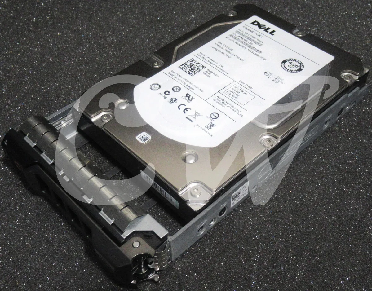 DELL DELL ST3450857SS 450GB 15000RPM SAS 3.5 internal hard drive — product photo