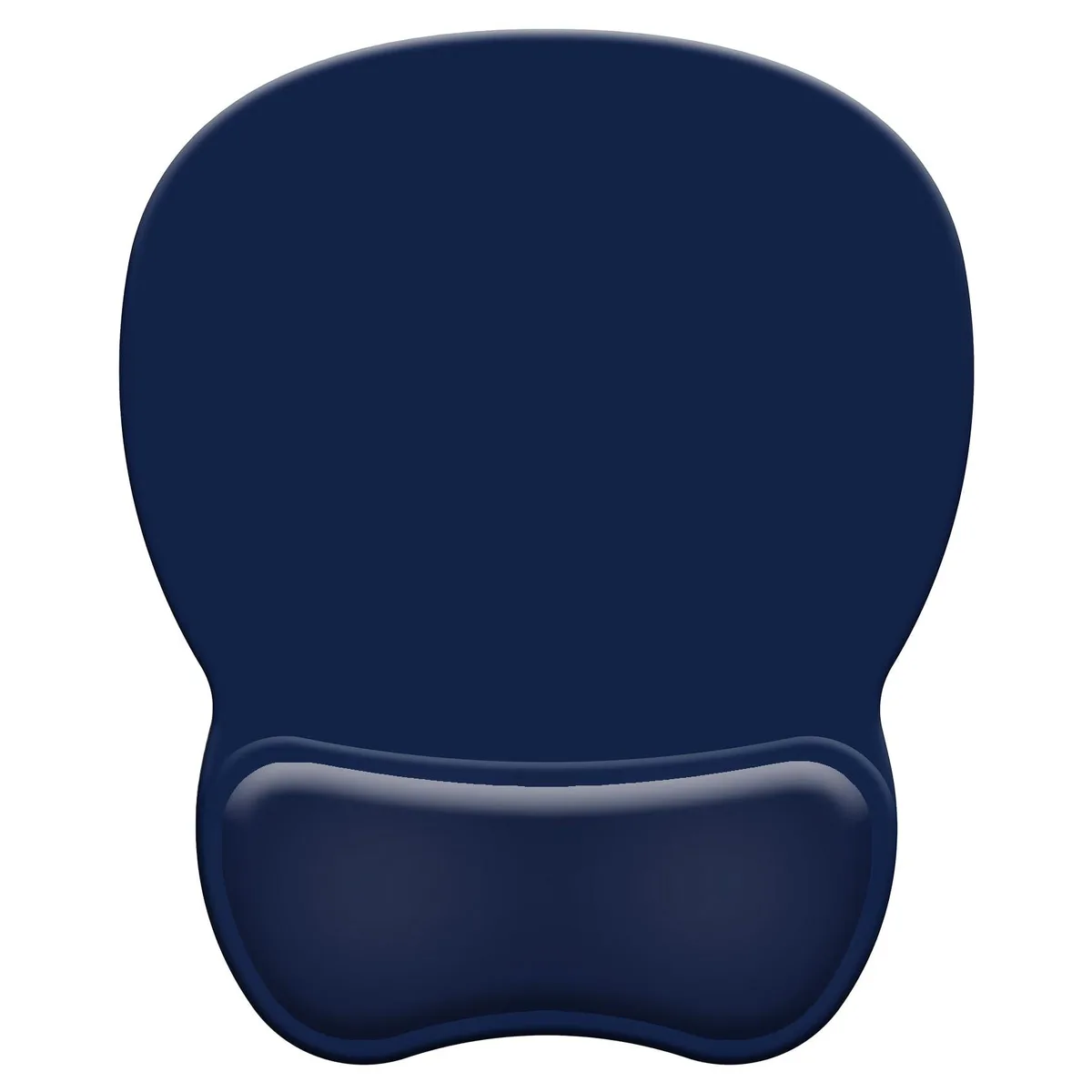  HEVITDA Ergonomic Mouse Pad with Wrist Rest, Deep Blue, 9.5 x 8.1 in — product photo