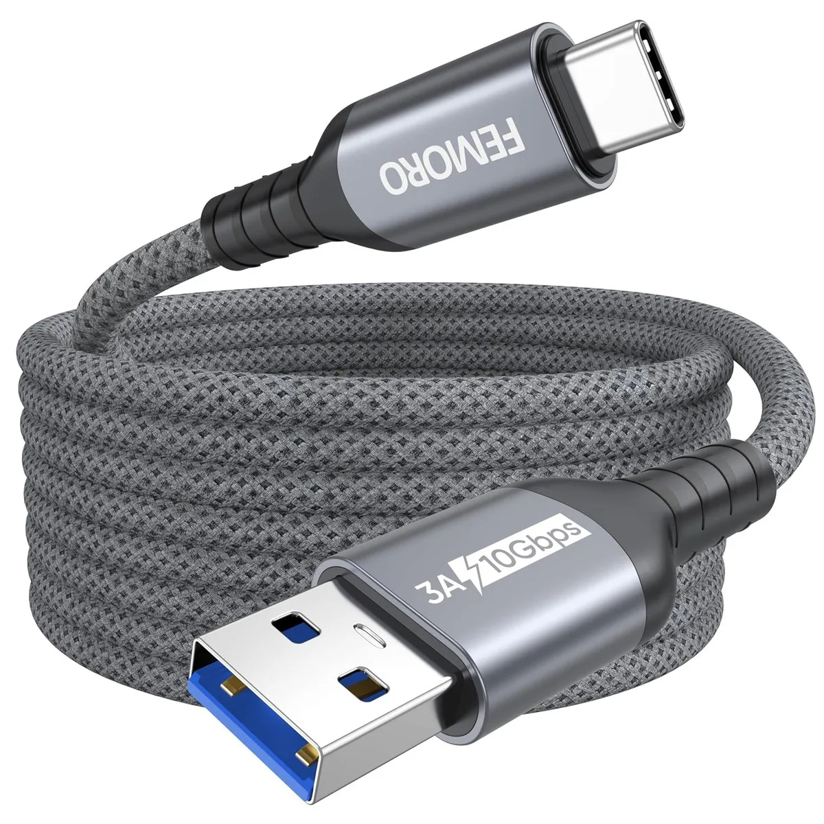 Kootion Kootion USB 3.2 Gen 2 A to Type-C Cable 15ft 10Gbps 3A — product photo