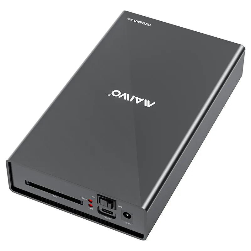 MAIWO MAIWO K3527CFast USB-C SATA enclosure with CFast reader — product photo