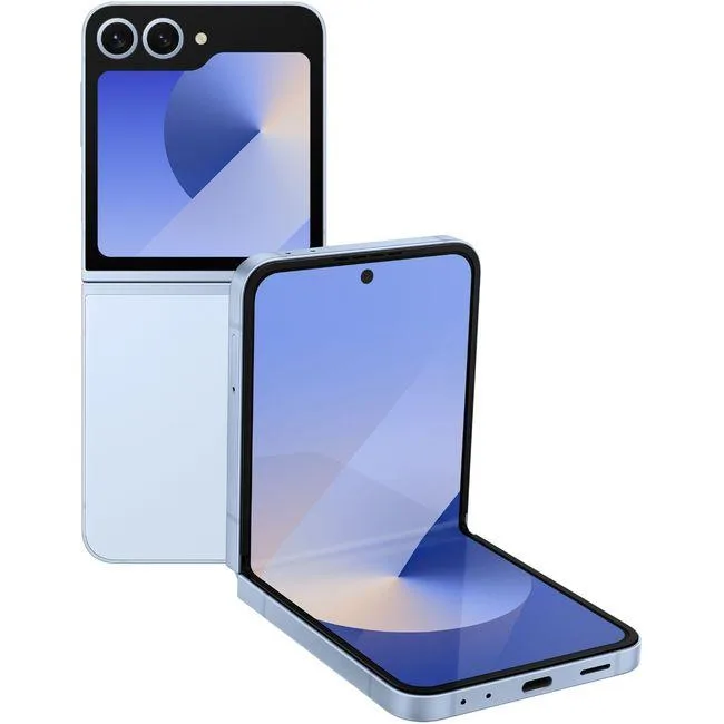 SAMSUNG SAMSUNG Galaxy Z Flip6 512GB Blue cell phones - unlocked — product photo
