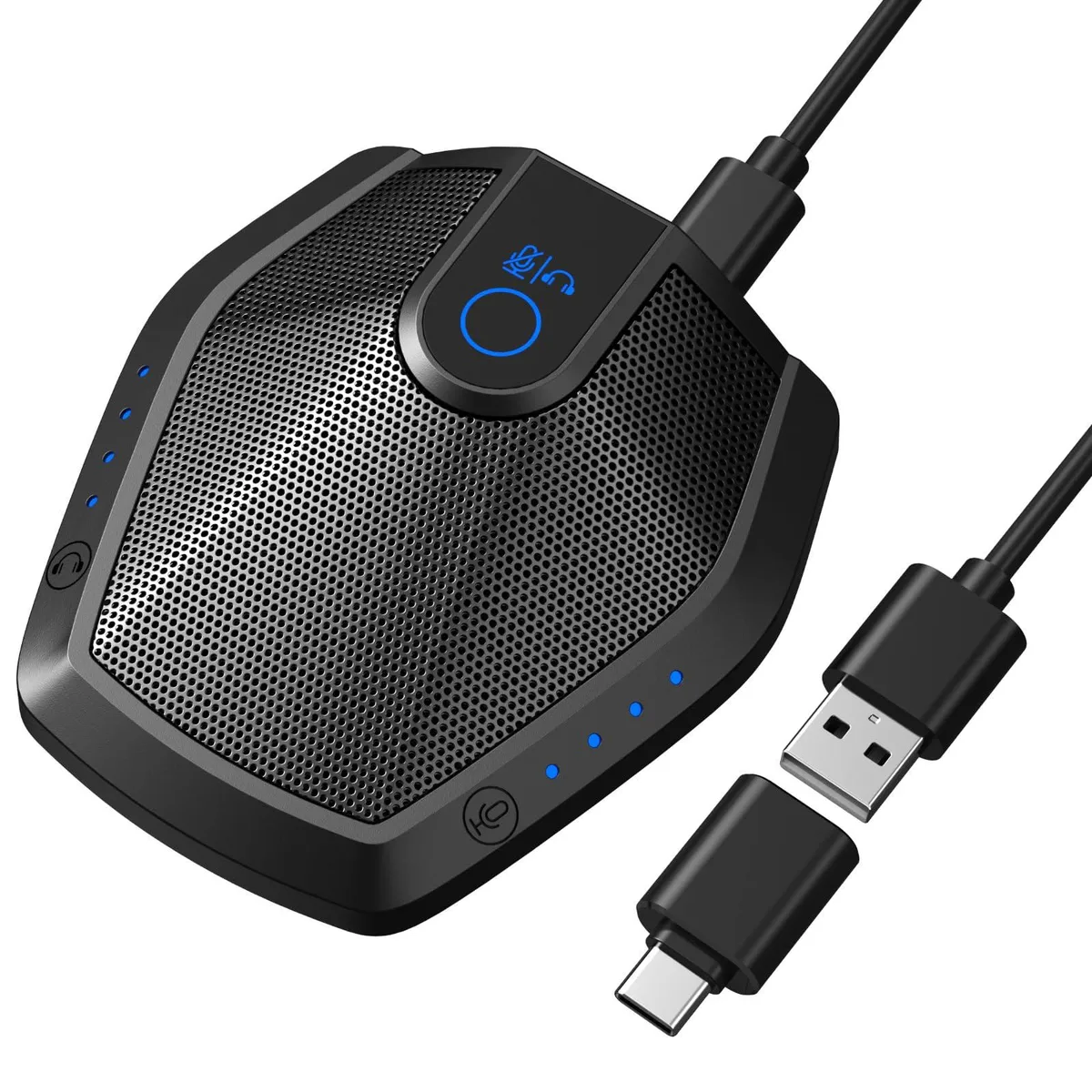 TONOR G11 Pro USB Conference Microphone, AI Noise Canceling, 11.5 ft Pickup — product photo