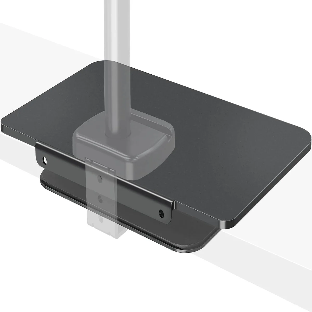 PISKEKAT PISKEKAT Monitor Mount Reinforcement Plate for Tempered Glass Desk — product photo