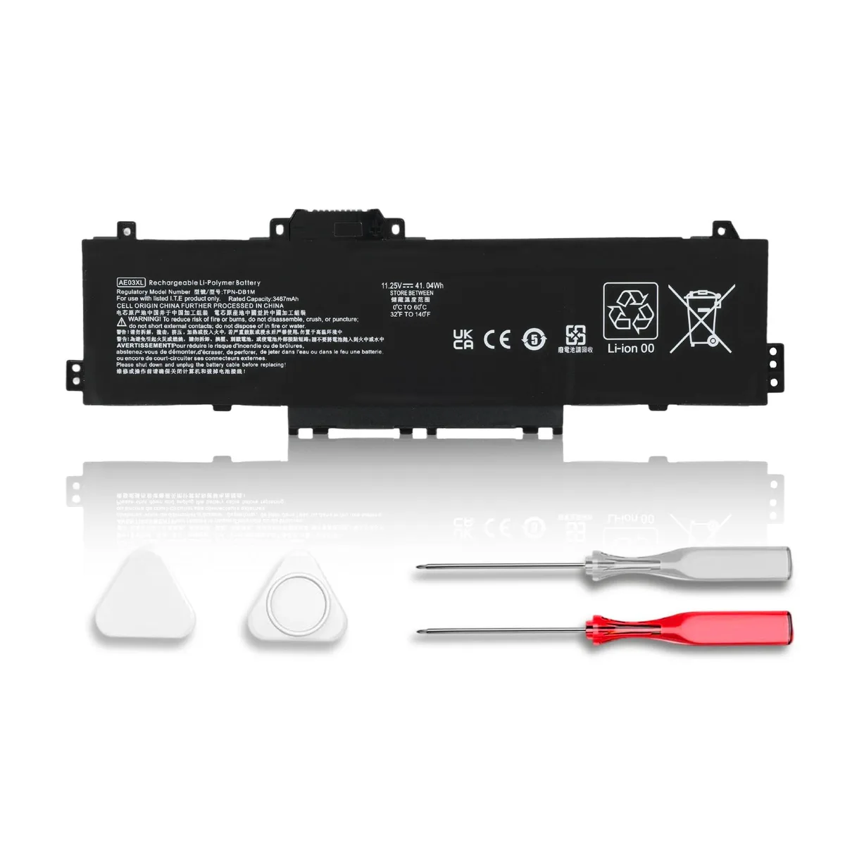 No Sew No Sew AE03XL 11.25V 41.04Wh laptop battery — product photo