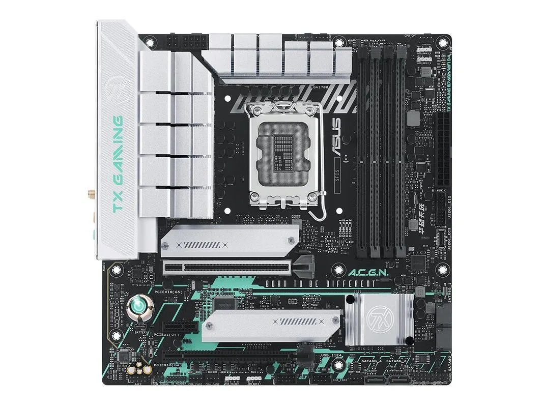 ASUS ASUS TX GAMING B760M WIFI D4 Intel motherboard — product photo