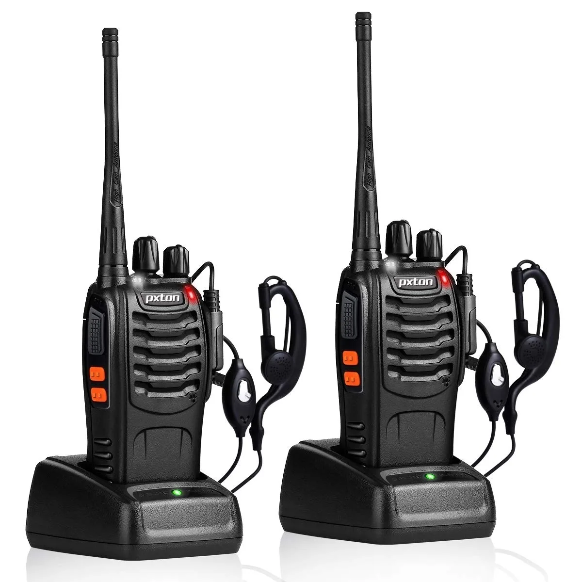 KEHIPI KEHIPI PX888S10001 UHF two-way radio 16 ch 2-pack — product photo