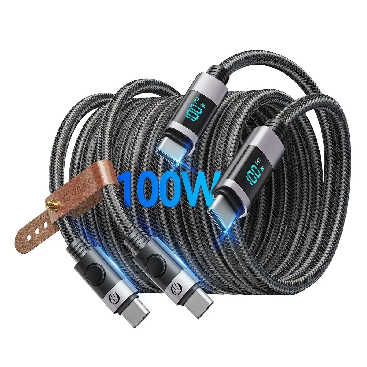 Orico Orico LDC2L-05 usb cable 2m 100W LED display — product photo