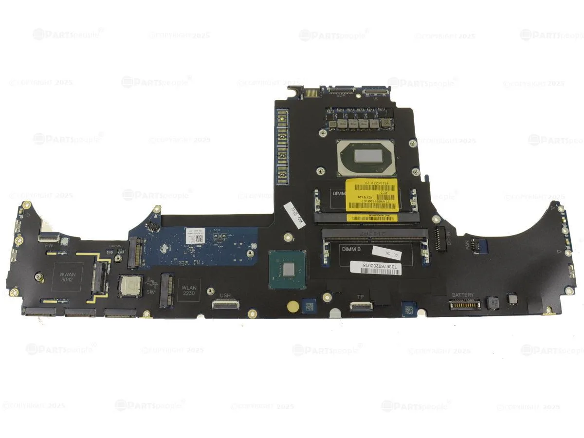 DELL DELL Precision 7750 Motherboard Core i7-10875H 2.30GHz GHYP6 — product photo