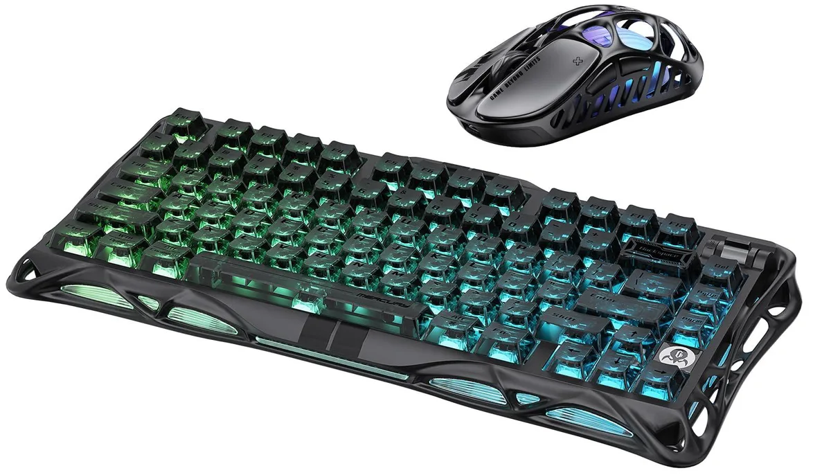 Vszerda Vszerda Mercury V75- HE Gaming Keyboard &amp; Mercury X Pro Mouse 8000Hz — product photo