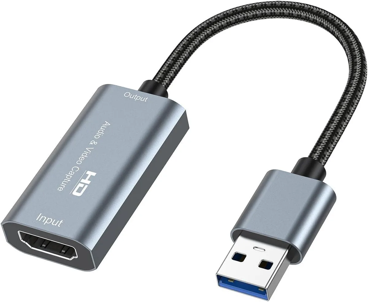  elgato TA1804-JCK HDMI Capture Card 1080P 60FPS USB 3.0 Space Gray — product photo