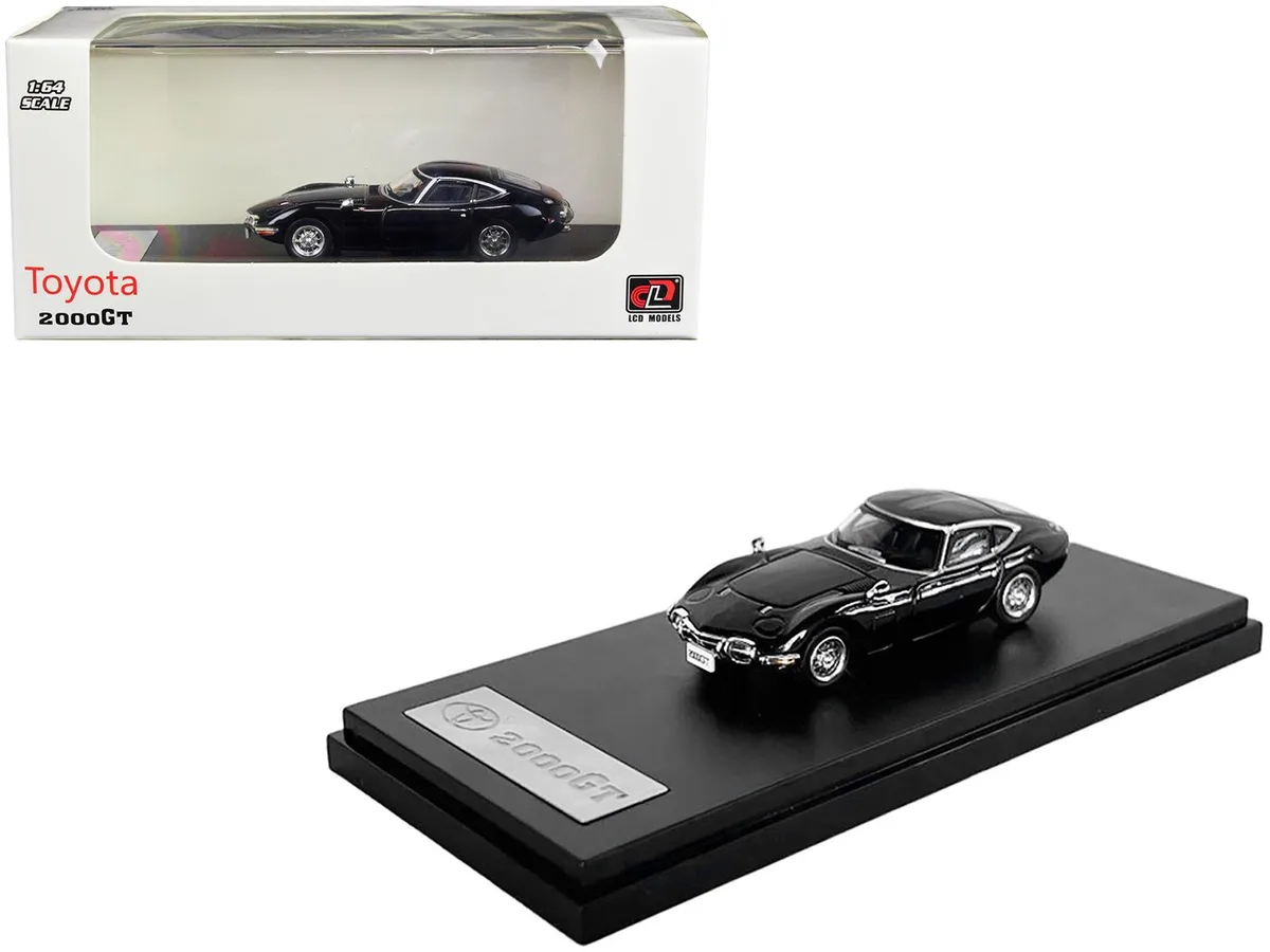 LCD Models LCD Models Toyota 2000GT RHD 1/64 Diecast Car 2.5in — product photo