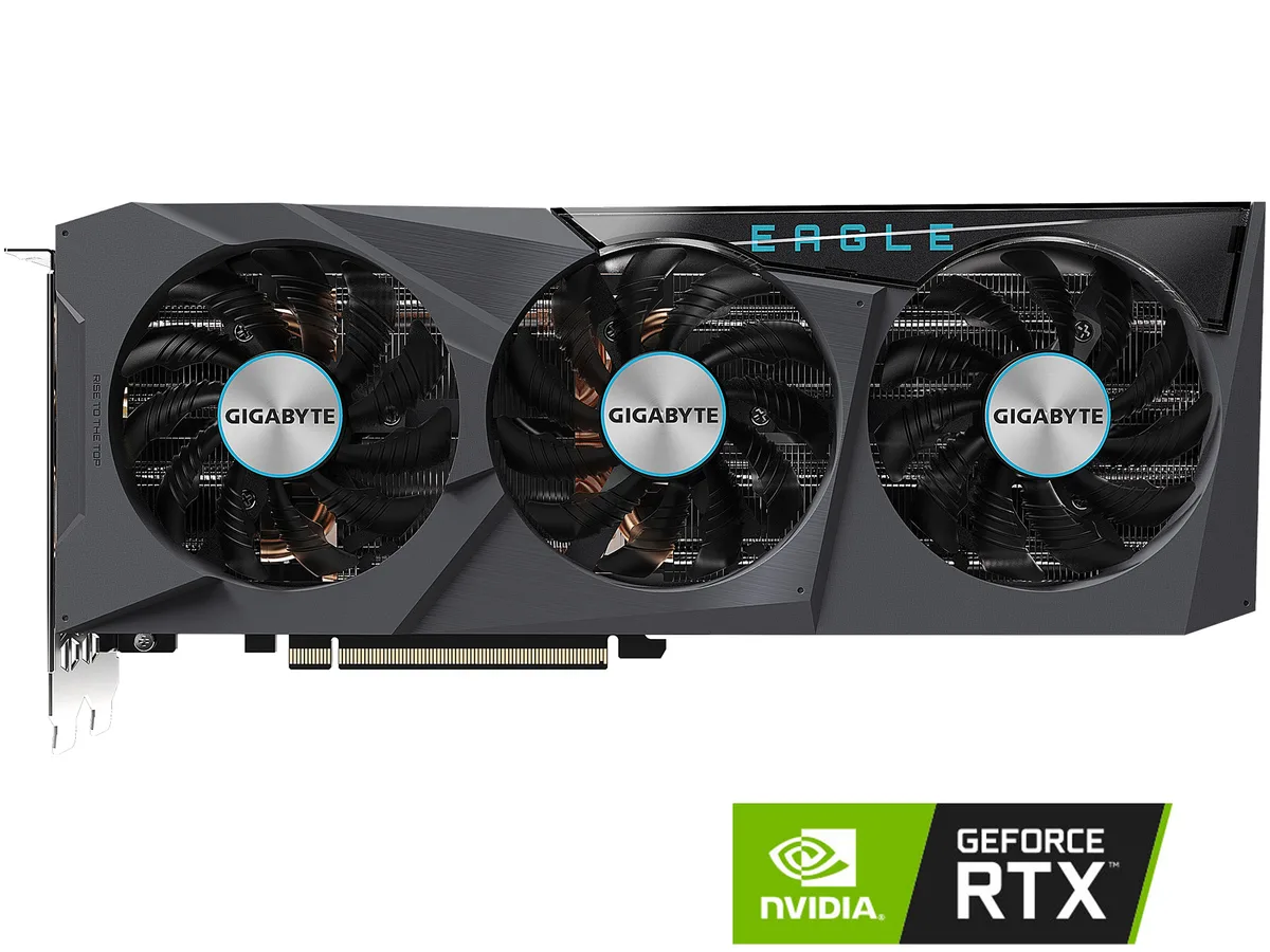 GIGABYTE GIGABYTE GV-N307TEAGLE OC-8GD GeForce RTX 3070 Ti graphics card — product photo