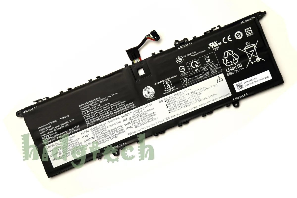 Beisite Beisite L19C4PH3 L19D4PH3 L19M4PH3 61Wh 15.44V laptop battery — product photo