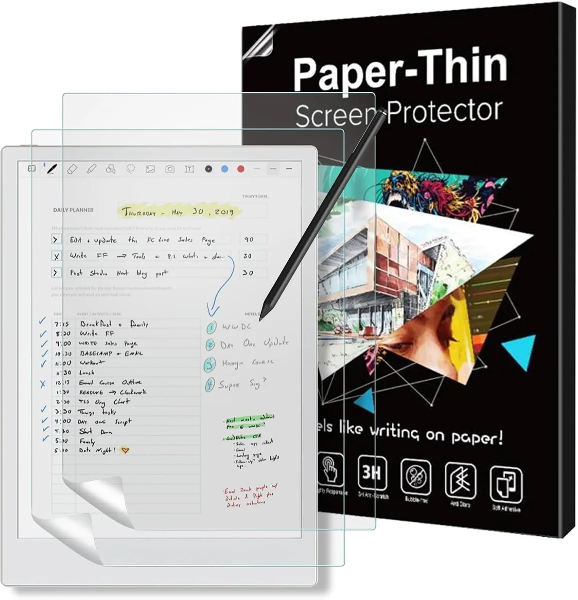 Leelbox Leelbox Paper Screen Protector 2 Pack 11.8 inch 2024 — product photo