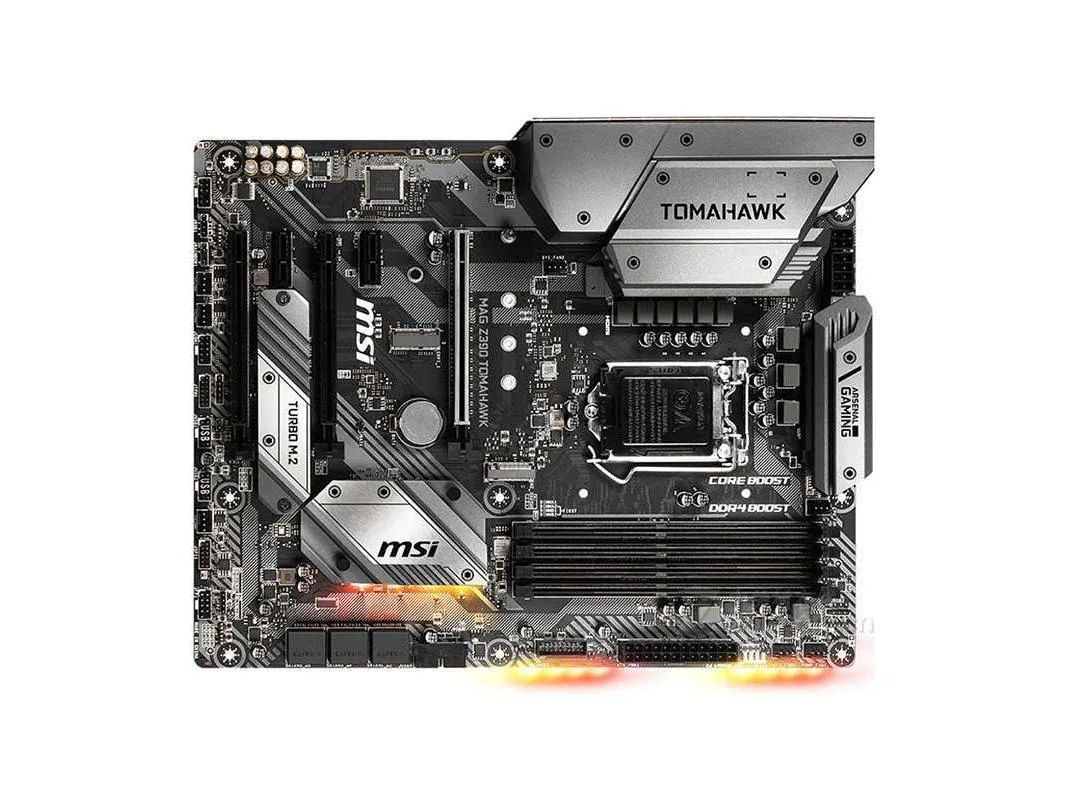 MSI MSI MAG Z390 TOMAHAWK LGA 1151 128GB Intel motherboard — product photo