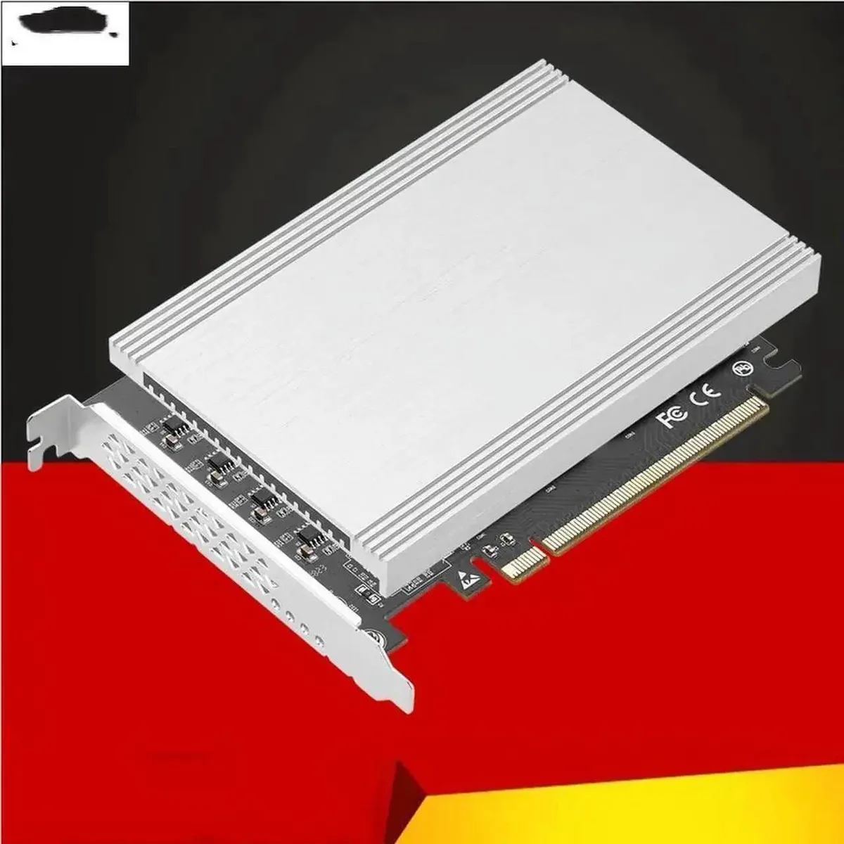 SMUGDESK SMUGDESK PCIe 4.0 x16 to 4-Port M.2 NVMe Adapter — product photo