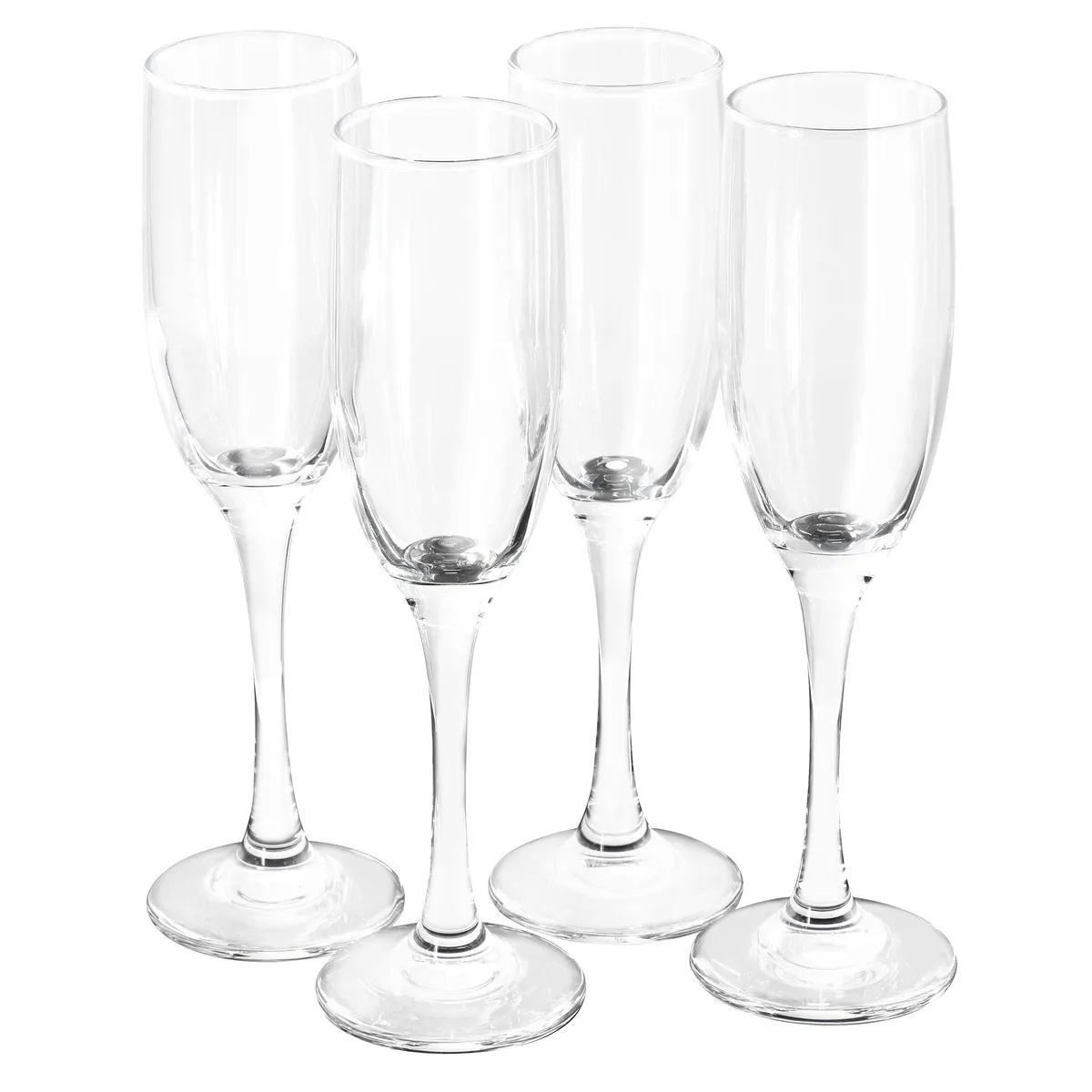 Gibson Home Gibson Home 510120689M 4 Piece 6.4oz Fluted Champagne Glass Drinkware Set — product photo