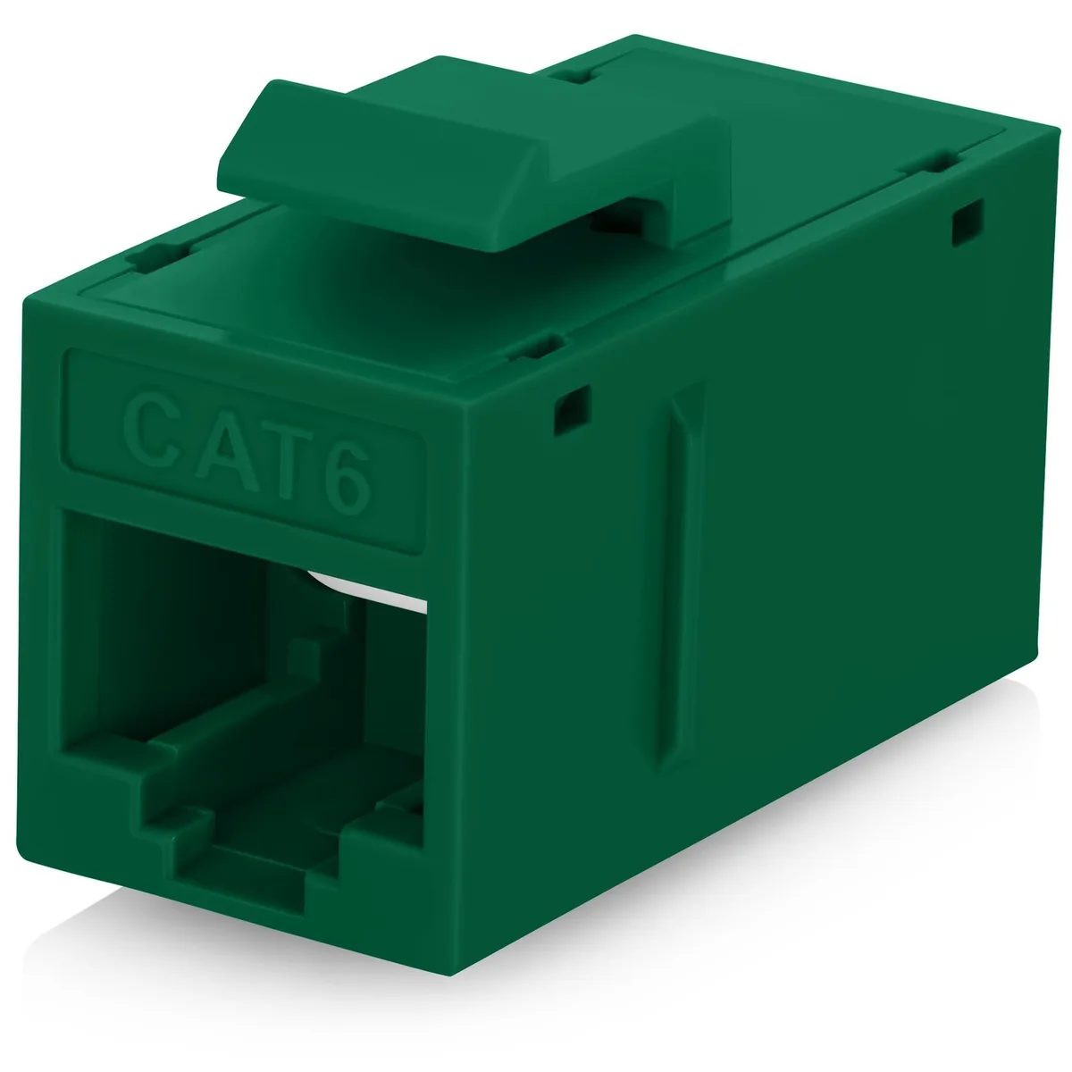 Barrow Mods Barrow Mods Green CAT6 Keystone Coupler 48-Pack 2 in 1 Accessories — product photo
